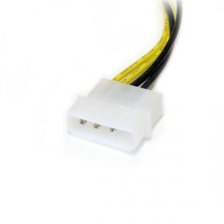 6in LP4 to 8 Pin PCI Express Video Card Power Cable Adapter