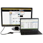 Travel A/V Adapter 2-in-1 Mini DisplayPort to HDMI/VGA Converter