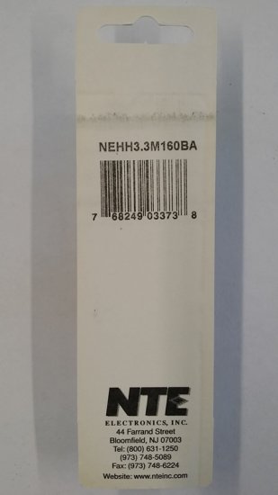 3.3uf 160V Axial Lead Electrolytic Capacitor