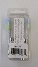0.75 Amp (750ma) 3AG Glass Fuse (5Pk) Fast Acting 1/4"x1-1/4"