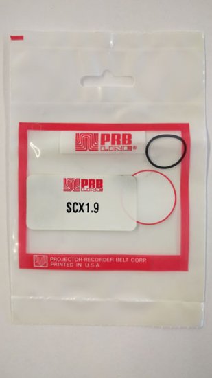 SCX1.9 Square Belt 1.9\" IC, .04\" CS, .04\" Wall Thickness