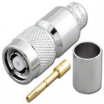 RP-TNC Plug 3-Piece Crimp-On LMR-400