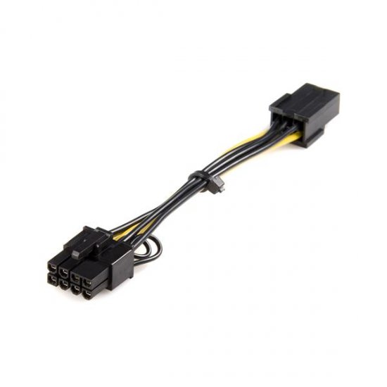 PCI Express 6 pin to 8 pin Power Adapter Cable
