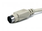 50' PS/2 Mini-DIN-6 Male to Female Cable