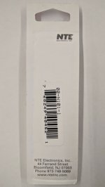 02-N101-1 Thermistor NTC 100 Ohm, Radial,B Value=3100 (5Pk)