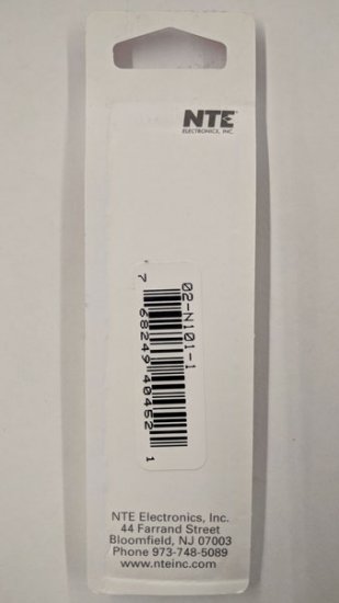 02-N101-1 Thermistor NTC 100 Ohm, Radial,B Value=3100 (5Pk)