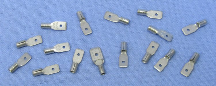 Quick Connect Male Non-Insulated 16-14Awg 0.187\" (15Pk)