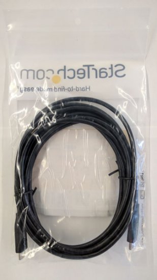 USB-C to USB-C Cable - M/M - 3 m (10 ft.) - USB 2.0