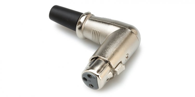 Connector, Right-angle XLR3F