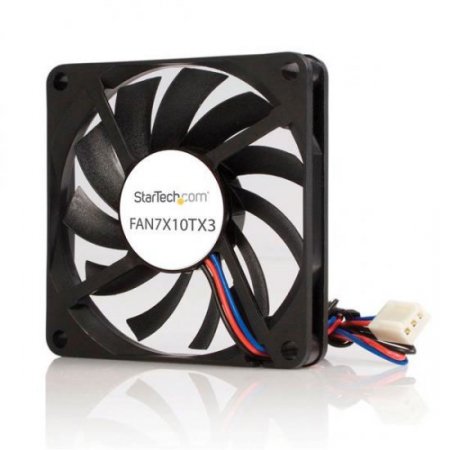 70x10mm Replacement Dual Ball Bearing CPU Cooler Fan TX3
