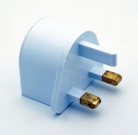 Foreign Plug Adapter - U.S./Europe to U.K./British
