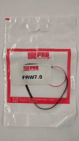 FRW7.0 Flat Rubber Belt 7.0" IC, .1" CS, .02" Wall Thickness