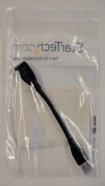 USB 3.0 A-to-A Extension Cable - M/F - 6 in, Black