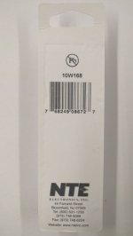 680 Ohm 10W Cerment Power Wirewound Resistor (2Pk) 5% Tolerance