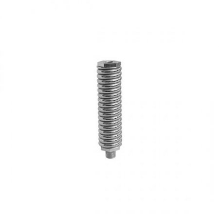3" Medium Duty Stainless Antenna Spring w/Hex Nut
