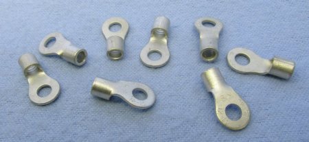 Ring Terminal Non-Insulated 12-10Awg #8 Stud (8Pk)