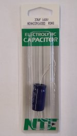 33uf 160V Axial Lead Electrolytic Capacitor
