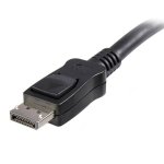 6Ft DisplayPort 1.2 Cable with Latches M/M – DisplayPort 4k