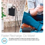 Naztech SOLO Portable Battery + Wall Charger (5200mah)