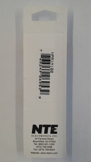 1uf 100V Non-Polar Axial Lead Electrolytic Capacitor