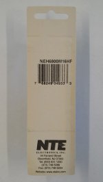 6,800uf 16V Axial Lead Electrolytic Capacitor