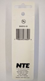 10K Ohm 2 Watt Metal Oxide Film Resistor (10Pk) 2% Tolerance