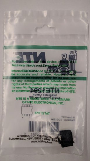NTE1294 IC, Audio Power Amplifier, 1.2W, 8-Lead DIP