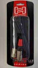 6Ft Pro Stereo Breakout Cable 3.5mm TRS to Dual XLR3M