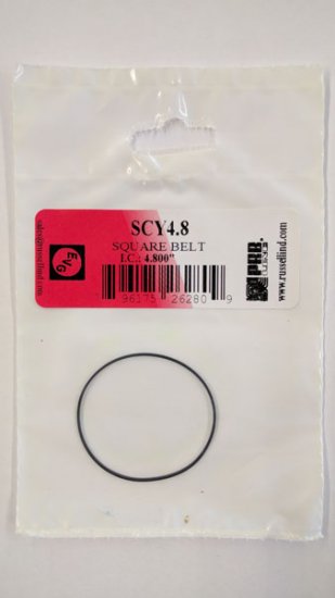 SCY4.8 Square Belt 4.8\" IC, .035\" CS, .036\" Wall Thickness