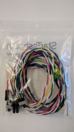 Replacement Power Reset LED Wire Kit for ATX Case Front Bezel