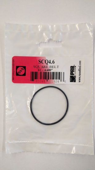 SCQ4.6 Square Belt 4.6\" IC, .057\" CS, .057\" Wall Thickness