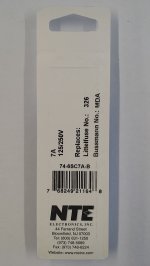 7 Amp (MDA) Ceramic Fuse (5Pk) Slow Blow 6x30mm