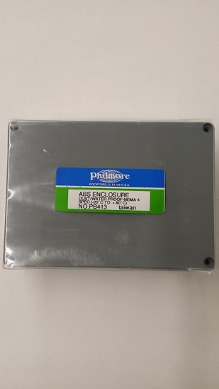 Sealed ABS Enclosure (Grey) 6.75" x 4.75" x 2.165"