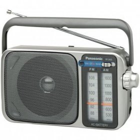 Panasonic RF-2400D AM/FM AC/DC Portable Radio