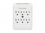 Six Outlet Surge Suppressor Wall Tap (540 Joule)
