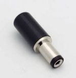Coaxial DC Power Plug "N" 5.5mmOD, 2.5mmID