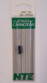 0.1uf 50V Axial Lead Electrolytic Capacitor