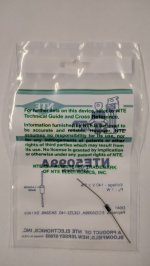 NTE5099A Zener Diode 140.0V 1W, DO-41/DO-15 (2Pk)