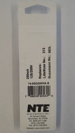 0.2 Amp (200mA) MDL Glass Fuse (5Pk) Slow Blow 6x30mm NTE