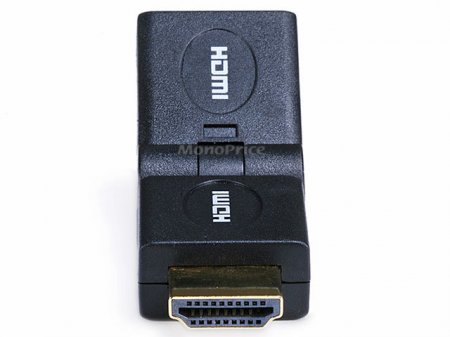 HDMI® Port Saver Adapter (Male to Female) - Swiveling Type