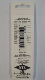 1.3K Ohm, 1/8W, 2% Metal Film Flameproof Resistor (6Pk)