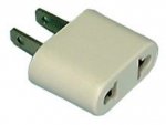 Foreign Plug Adapter - Europe to U.S.