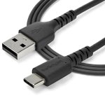 6.6Ft (2m) USB 2.0 USB-A to USB-C Cable Rugged Jacket