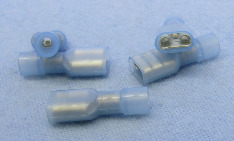 Quick Connect Female Fully-Insulated 16-14Awg 0.250\" (5Pk) Nylon