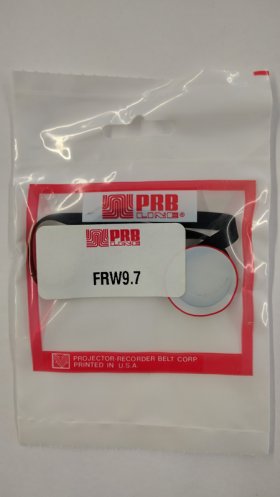 FRW9.7 Flat Rubber Belt 9.7" IC, .237" CS, .023" Wall Thickness