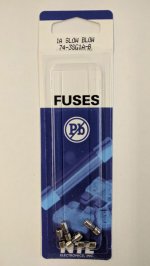 1 Amp Micro Cartridge Fuse (5Pk) Slow Blow 3.6x10mm