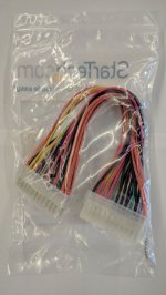 8in 24 Pin ATX 2.01 Power Extension Cable