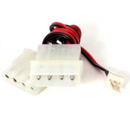 12in Fan Adapter - TX3 to 2x LP4 Power Y Splitter Cable