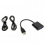 HDMI to VGA Adapter cable 1600x1200 Black