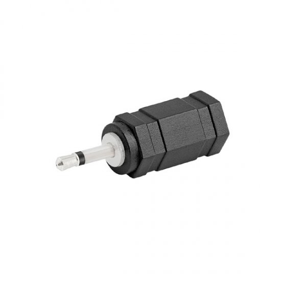 (2.5mm) 3/32\" Mono Jack to (3.5mm) 1/8\" Mono Plug Adaptor